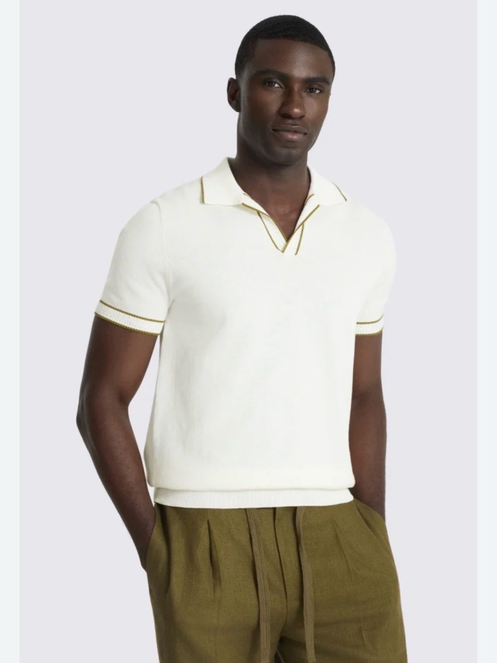 oxknit shirt, brand, new size XL color, beige in black